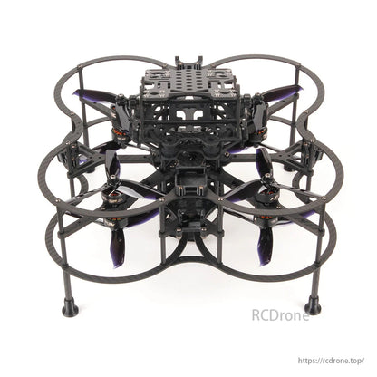 Holybro Kopis X8 Cinelifter 5-Inch Drone Kit – Caged Version | Carbon Fiber X8 FPV Rig for RED Komodo, BMPCC, Zcam | Frame / ARF / Full Kit Options