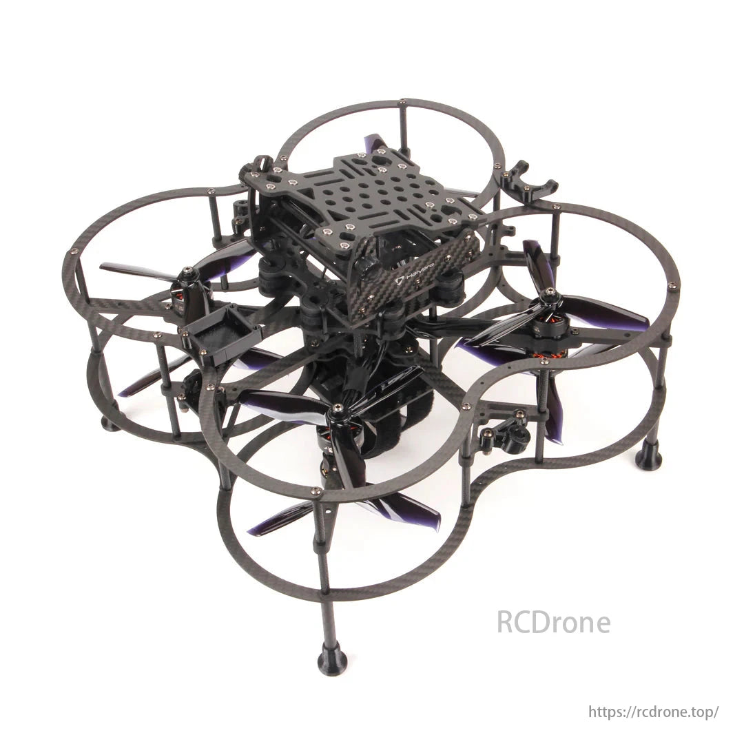 Holybro Kopis X8 Cinelifter 5-Inch Drone Kit – Caged Version | Carbon Fiber X8 FPV Rig for RED Komodo, BMPCC, Zcam | Frame / ARF / Full Kit Options