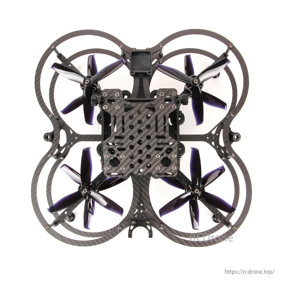 Holybro Kopis X8 Cinelifter 5-Inch Drone Kit – Caged Version | Carbon Fiber X8 FPV Rig for RED Komodo, BMPCC, Zcam | Frame / ARF / Full Kit Options