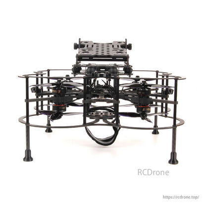 Holybro Kopis X8 Cinelifter 5-Inch Drone Kit – Caged Version | Carbon Fiber X8 FPV Rig for RED Komodo, BMPCC, Zcam | Frame / ARF / Full Kit Options