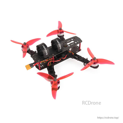 Holybro QAV250 FPV Racing Drone, The Holybro QAV250 FPV racing drone kit includes a carbon frame, motors, Pixhawk 6C Mini, GPS, and OSD.