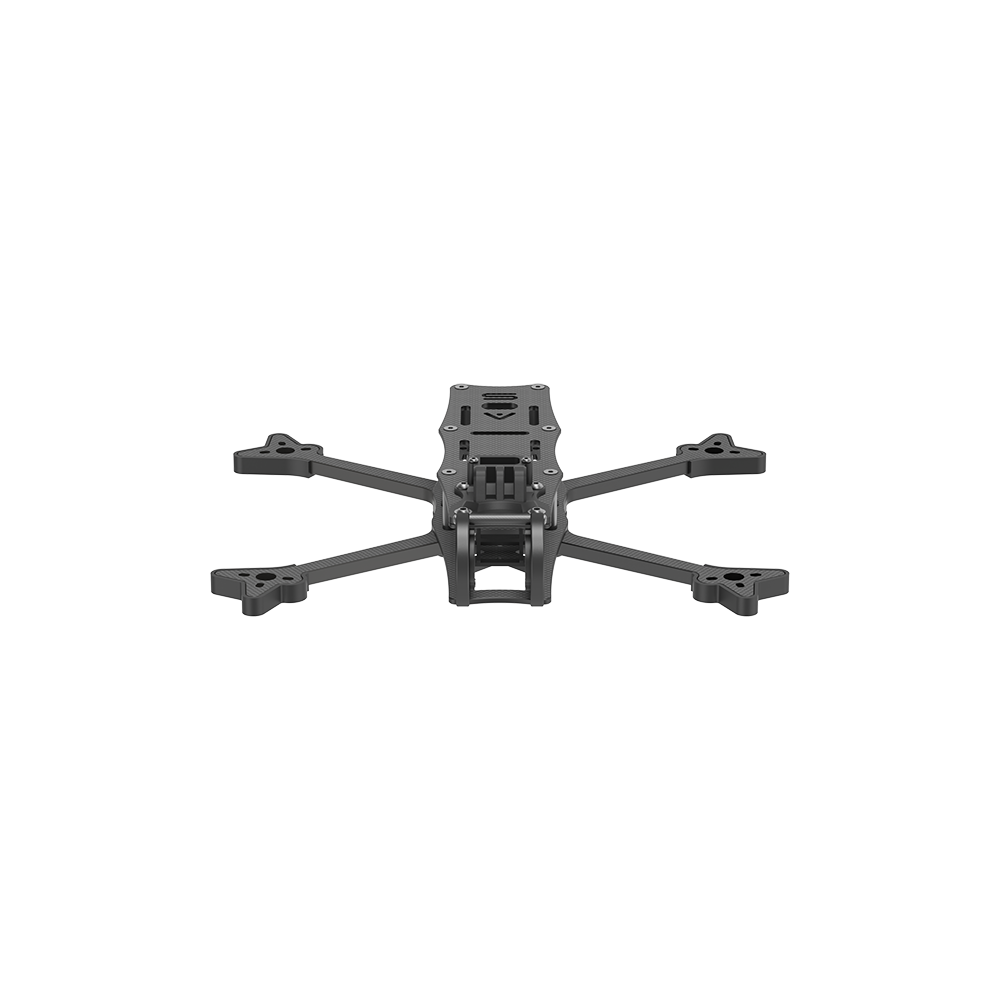 iFlight AOS 5 V5 FPV Frame, iFlight AOS 5 V5 FPV drone frame kit with carbon fiber arms, top plate, and front camera cage