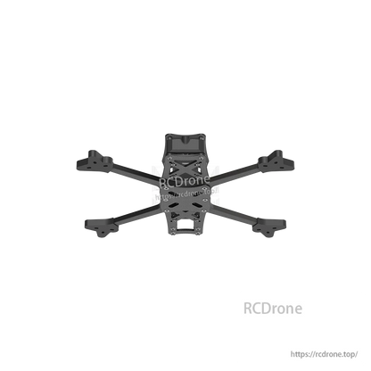 iFlight AOS 5 V5 FPV Frame, iFlight AOS 5 V5 FPV drone frame with carbon fiber X-layout arms, top plate and front camera mount