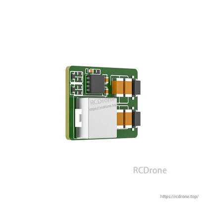 Compact iFlight BLITZ BEC step-down regulator module PCB with surface-mount components for FPV builds