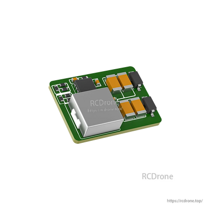 iFlight BLITZ BEC step-down regulator module on a small green PCB with surface-mount components