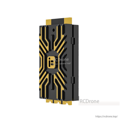 iFlight BLITZ E80 2-8S 80A Single ESC, iFlight BLITZ E80 single ESC module with black and gold protective top cover and iFlight logo