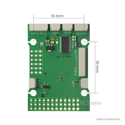 iFlight BLITZ Wing H743 Fixed-Wing Flight Controller – STM32H743, INAV & Ardupilot Compatible, Dual Camera, 8 UART, 6A Servo BEC