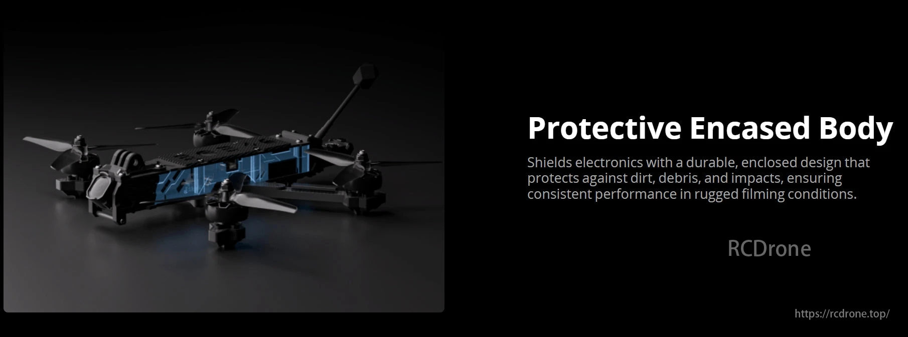 iFlight BOB46 Drone has a protective body for durability and consistent performance.