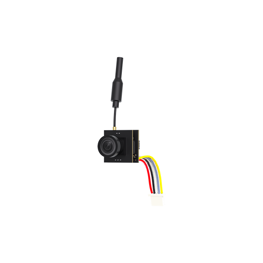 iFlight Borg 5.8G Micro VTX & Camera, iFlight Borg 5.8G micro VTX and FPV camera module with whip antenna and color-coded wiring harness