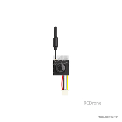 iFlight Borg 5.8G Micro VTX & Camera, iFlight Borg micro 5.8G FPV VTX and camera combo with antenna, wired lead, and white connector