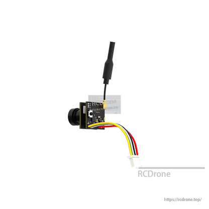 iFlight Borg 5.8G Micro VTX & Camera, iFlight Borg 5.8G micro FPV VTX and camera combo with antenna lead and 4‑pin wiring harness