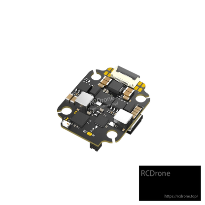 iFlight Borg 5S RX flight controller board with four mounting holes, top connector and USB port