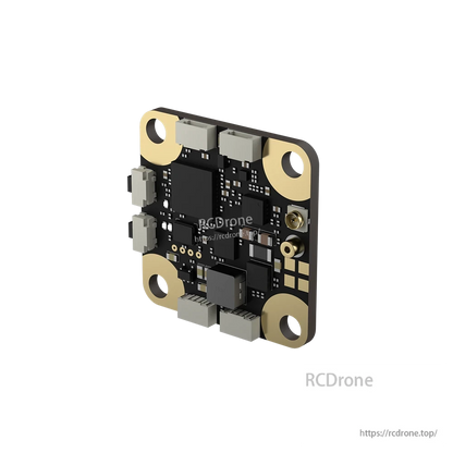 iFlight Borg Race 5.8GHz FPV VTX PCB with four mounting holes, multiple plug connectors, and u.FL antenna socket