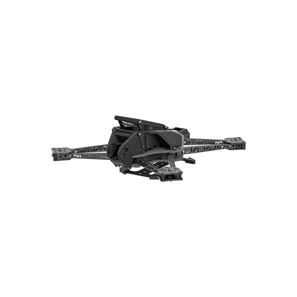 iFlight Centurion X8 FPV Frame, iFlight Centurion X8 FPV drone frame with long arms and a black protective center cage