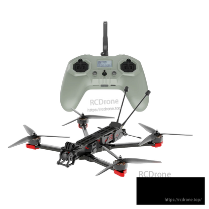 iFlight Chimera7 Pro V2 DeadCat FPV drone with Commando 8 radio controller and antennas