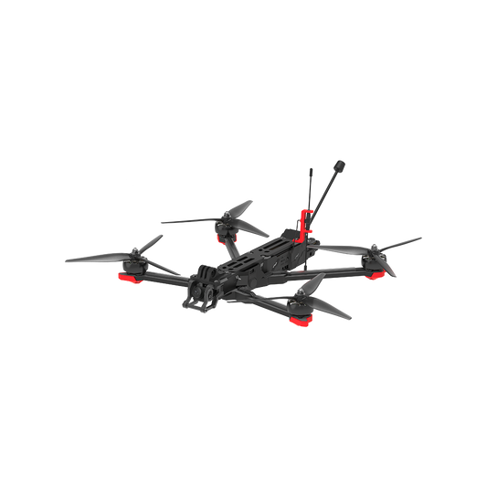 iFlight Chimera7 Pro V2 6S Analog FPV, iFlight Chimera7 Pro V2 FPV quadcopter with long-range frame, camera mount, and rear antenna mast