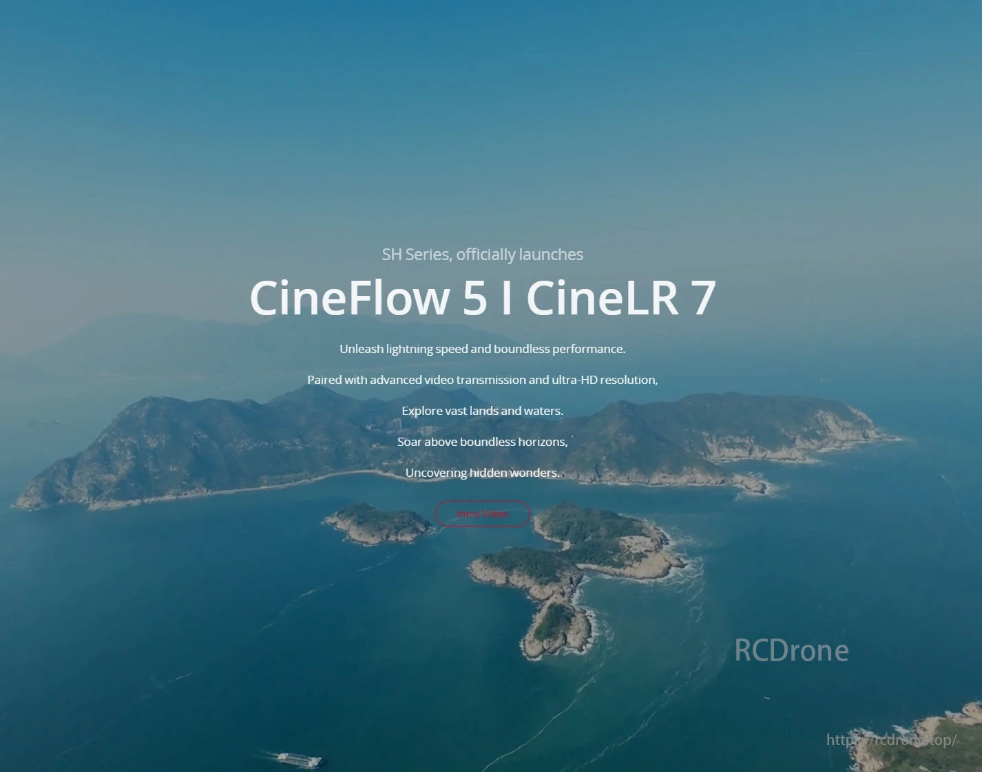 iFlight CineFlow 5 FPV Drone, SH Series introduces CineFlow 5 | CineLR 7: fast, ultra-HD, advanced transmission for exploring lands and waters.