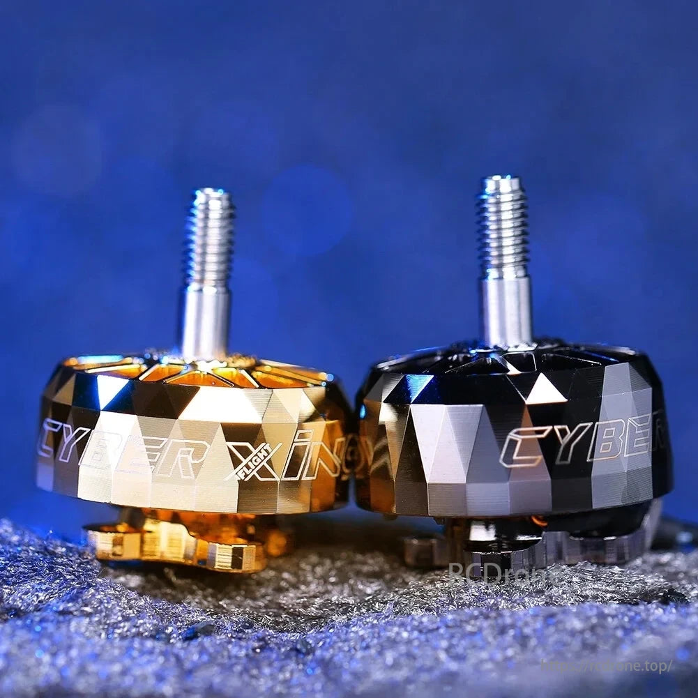 iFlight Cyber XING Motor, The Cyber XING motor uses a NSK bearing, titanium alloy shaft, and N52H arc magnets for low vibration, high reliability, and aggressive performance.