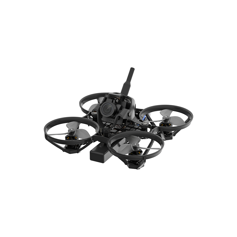 iFlight Defender 12 Analog 1S Tinywhoop FPV, iFlight Defender 12 tinywhoop FPV quadcopter with ducted prop guards, front camera, and top antenna