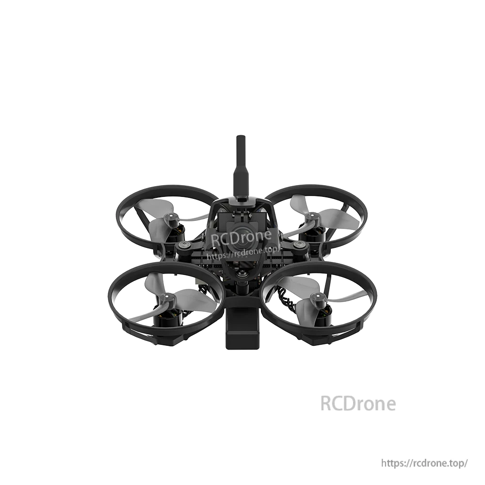 iFlight Defender 12 analog 1S tinywhoop FPV drone with ducted prop guards and top-mounted antenna