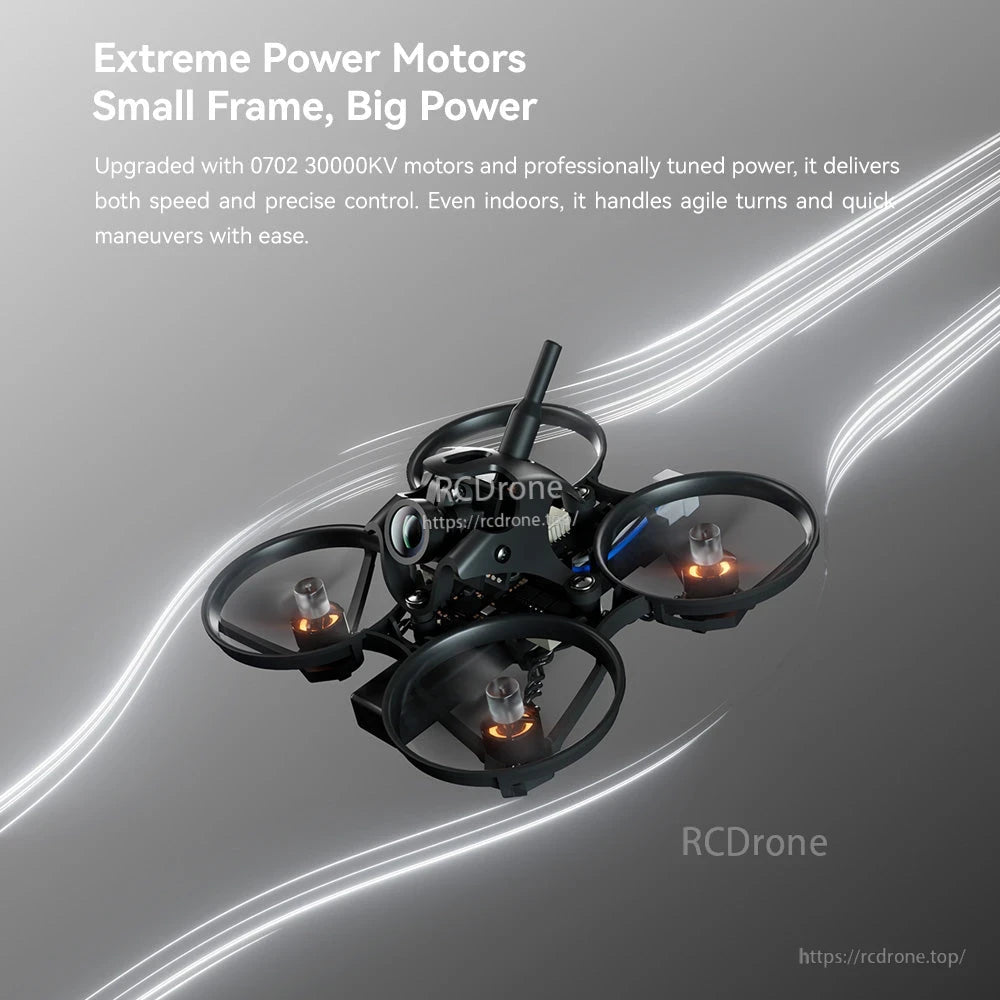 iFlight Defender 12 analog 1S tinywhoop FPV drone with ducted prop guards and front FPV camera