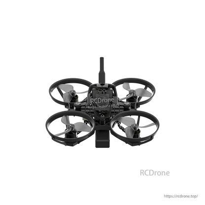 iFlight Defender 12 analog 1S tinywhoop FPV drone with ducted prop guards, front camera, and top antenna