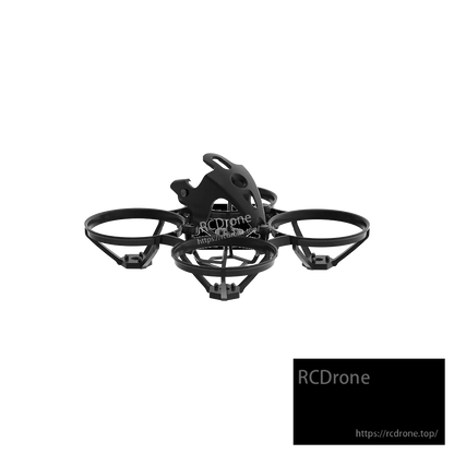 iFlight Defender 12 65mm whoop frame kit with ducted prop guards and molded canopy, black micro quad frame