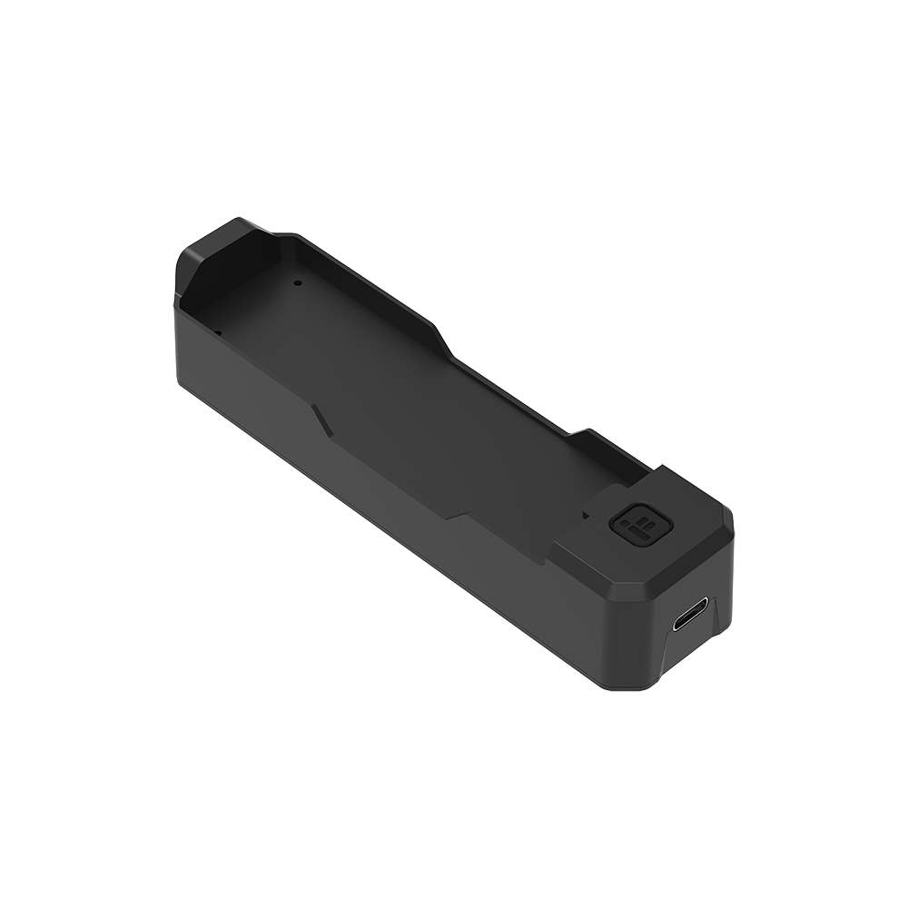iFlight Defender 16/20 Type-C battery charging adapter cradle with USB-C input port and top control button