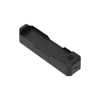 iFlight Defender 16/20 Type-C battery charging adapter cradle with USB-C input port and top control button