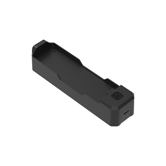 iFlight Defender 16/20 Type-C battery charging adapter cradle with USB-C input port and top control button