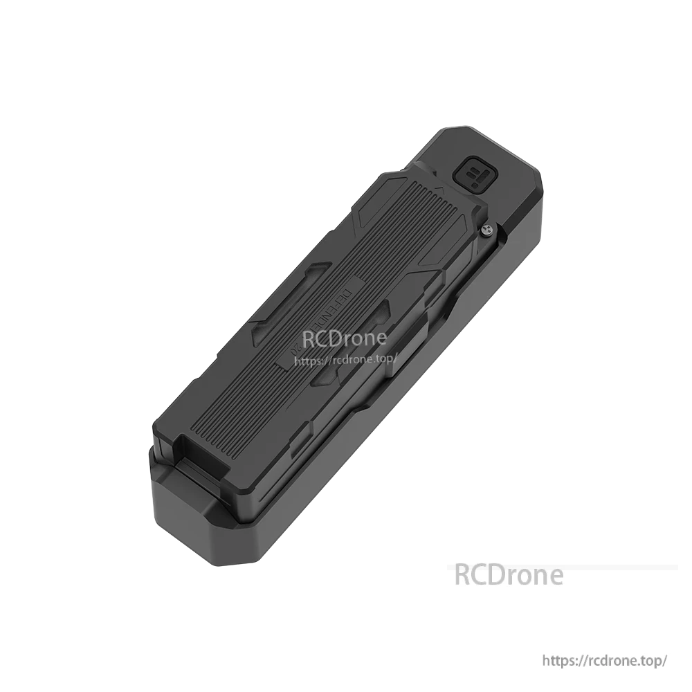 iFlight Defender 16/20 USB-C battery charging adapter module in black housing for 2S/3S packs