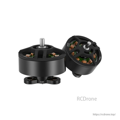 iFlight Defender 20 1204 6200KV Micro FPV Motor, iFlight Defender 20 micro FPV motor, 1204 6200KV, for 2-inch Sub250 drones, black.