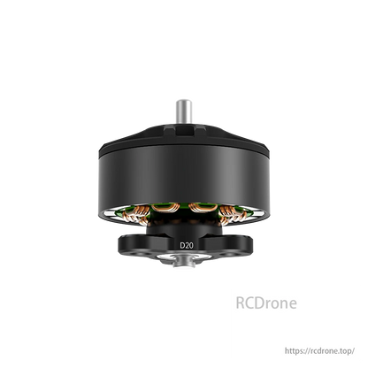 iFlight Defender 20 1204 6200KV Micro FPV Motor, iFlight D20: 1204 6200KV Micro FPV Motor for 2-inch Sub250 Drones.