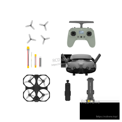 iFlight Defender 25 4S HD FPV, iFlight Defender 25 HD FPV drone kit with controller, FPV goggles, cinewhoop quad, spare props and cables