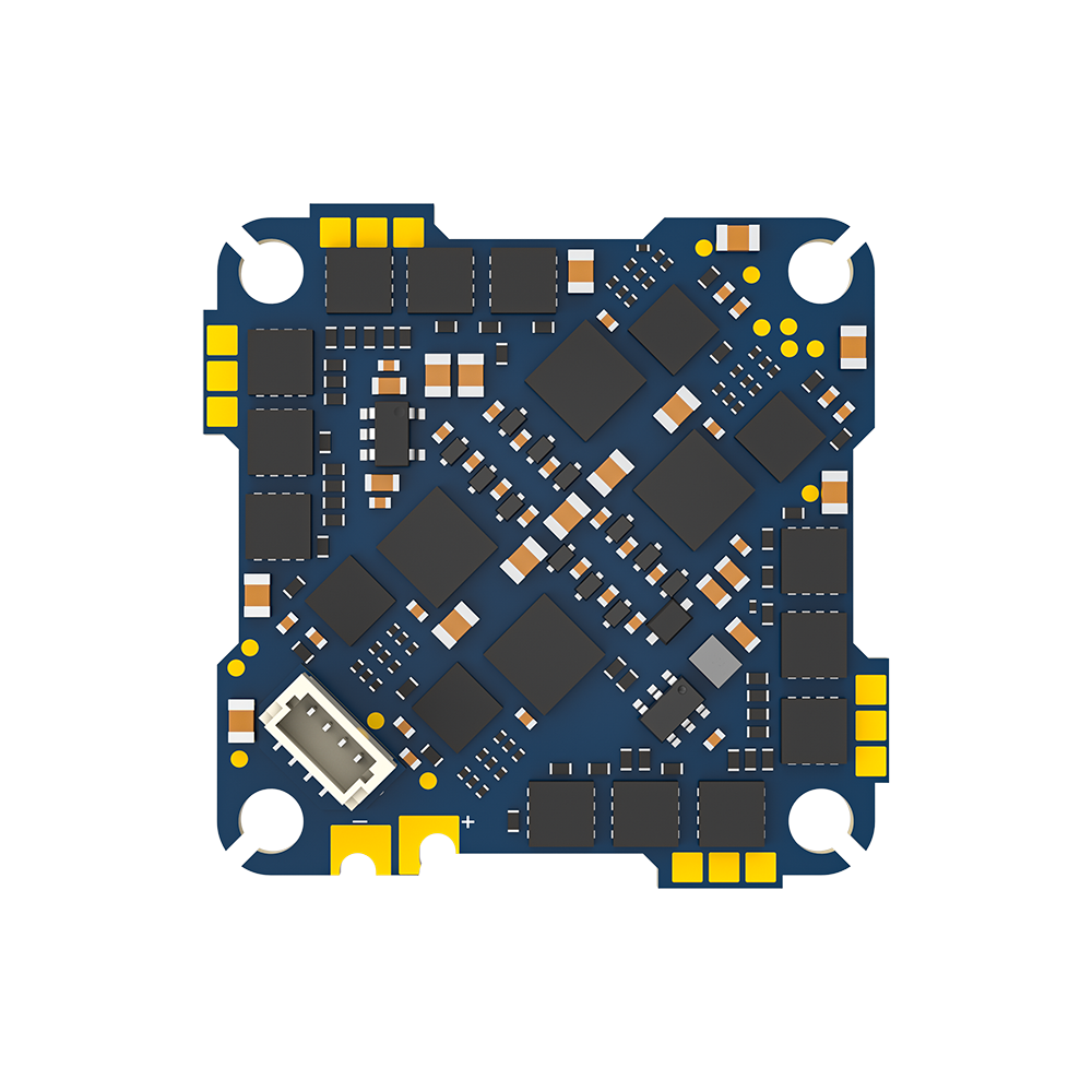 iFlight Defender 25 F411 analog AIO flight controller and 20A ESC board with JST plug and solder pads