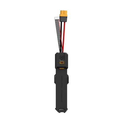 iFlight Defender series charging adapter with XT60 plug, red/black leads, and small balance connector