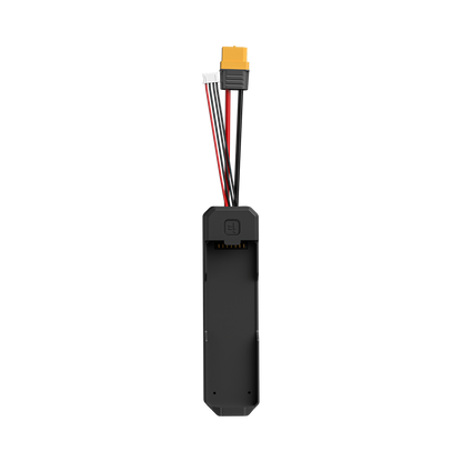 iFlight Defender Series charging adapter with XT60 plug, wire harness, and compact black adapter module
