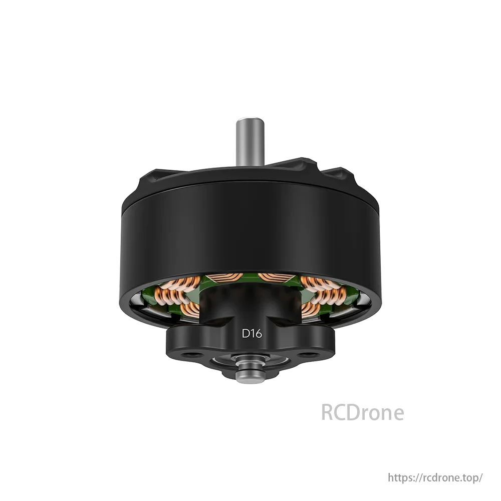 The iFlight Defender16 motor is designed for high-thrust, lightweight FPV builds, ideal for 2.0-2.5" racing drones and whoops.