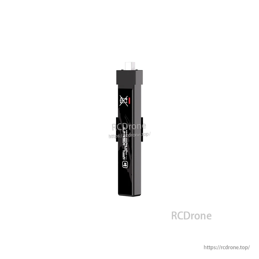 iFlight Fullsend 1S HV 300mAh 95C LIHV Battery, iFlight Fullsend 1S HV 300mAh LiHV battery pack with black shrink wrap and lead wire connector