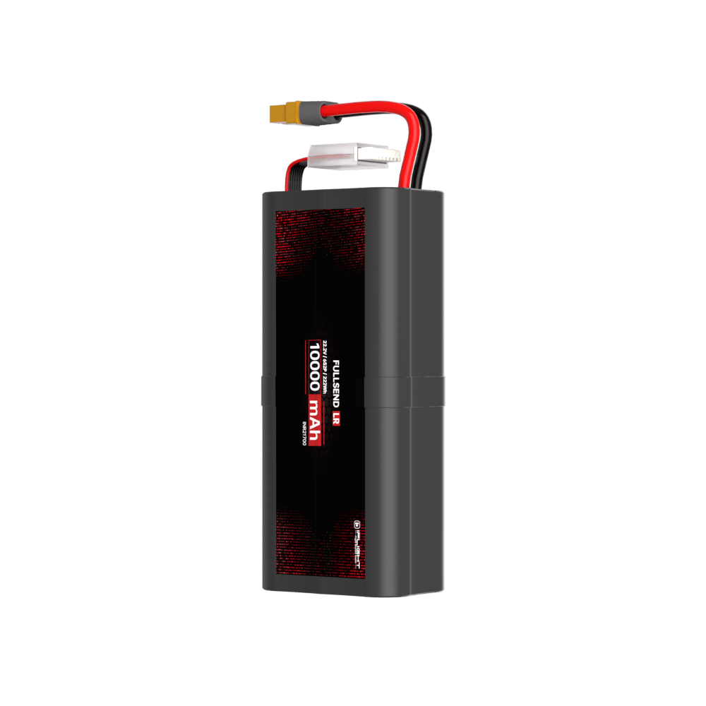 iFlight Fullsend 6S 10000mAh Li-ion battery pack with XT60 power connector and balance lead