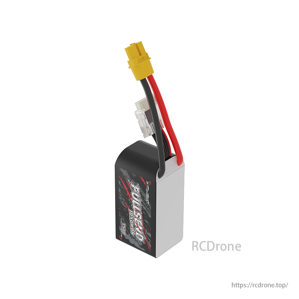iFlight Fullsend 6S 1050mAh 150C LiPo Battery – XT60H Connector, 22.2V High Discharge for FPV Racing Drones