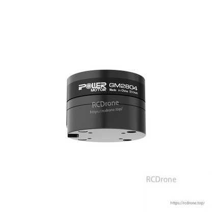 iFlight GM2804 brushless gimbal motor with black cylindrical housing and flat mounting base plate