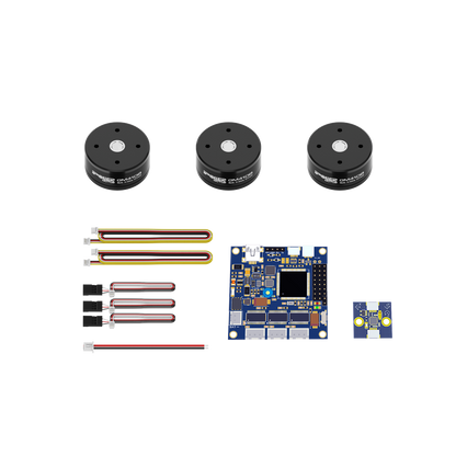 iFlight GM4108H gimbal motor combo with three motors, Alexmos 32-bit BGC controller board, IMU and cables
