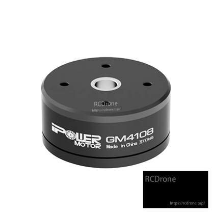 iFlight GM4108 hollow shaft gimbal motor with round black housing and top mounting holes