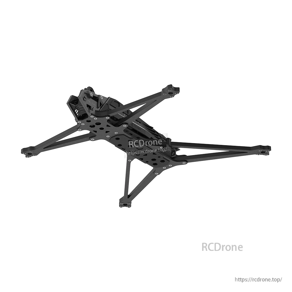 iFlight Helion 10 10inch FPV Frame, iFlight Helion 10 10-inch FPV drone frame kit with long carbon fiber arms and front camera mount