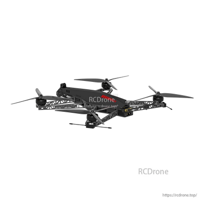 iFlight Helion Pro O4 6S HD FPV, iFlight Helion Pro 6S HD FPV quadcopter drone with slim central body, four motors, and propeller arms
