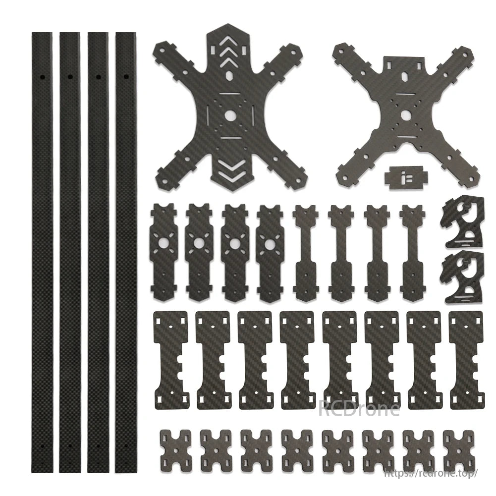 iFlight IX15 FPV Frame Kit, Carbon fiber frame kit for RC multirotor sports FPV, suitable for DIY enthusiasts and hobbyists.