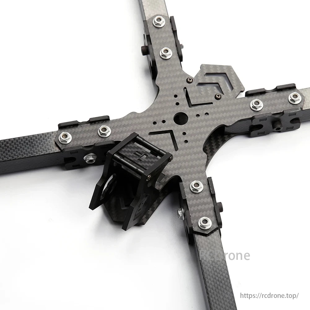 iFlight IX15 FPV Frame Kit, This fixing method is reliable and simplifies arm replacement and repair.