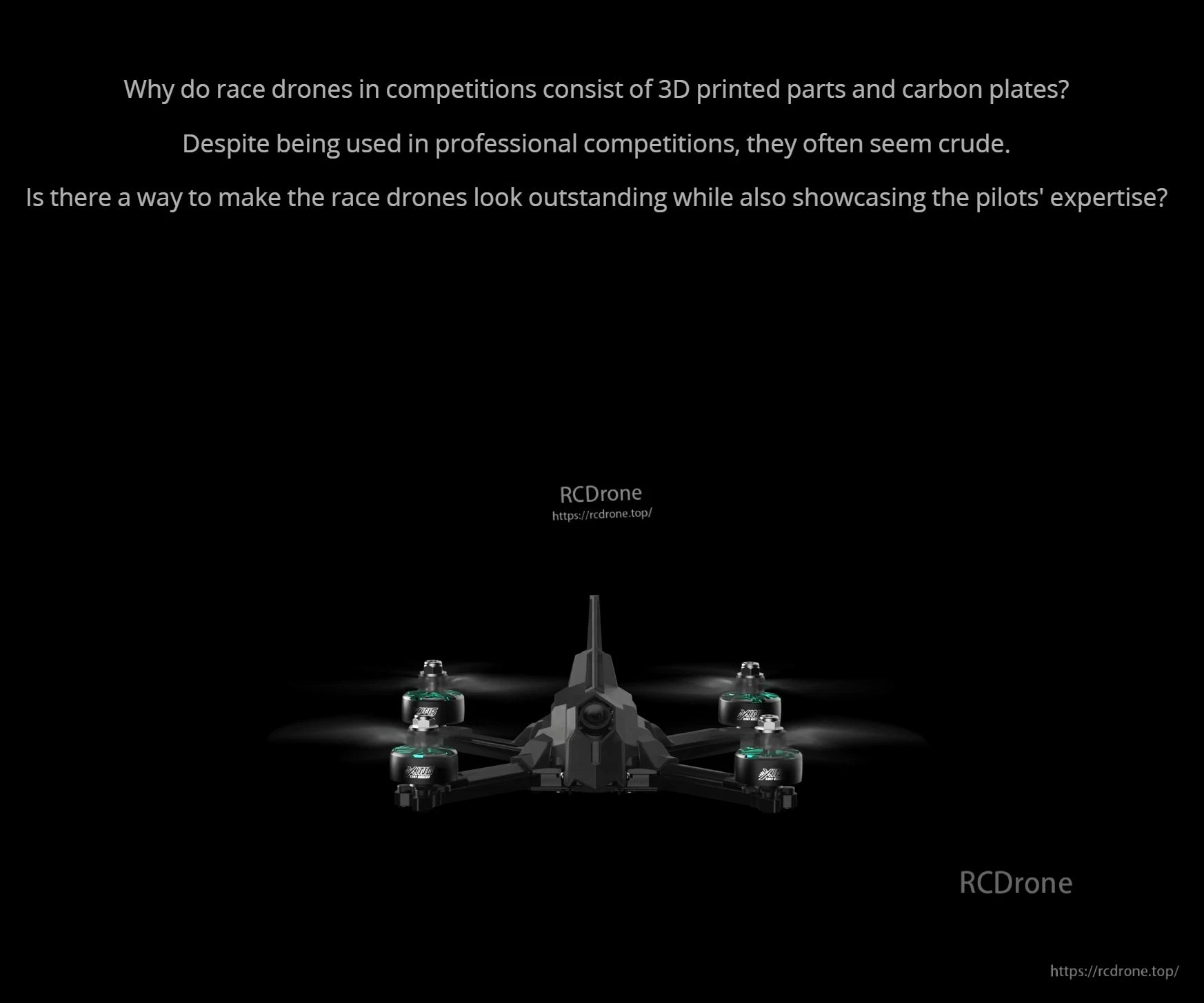 iFlight Mach R5 Sport 6S 5-Inch FPV, Race drones can showcase pilot skill and outstanding design through high-speed, agile flights enhanced by 3D printed parts and carbon plates.