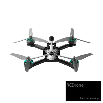 iFlight Mach R5 Ultra 6S Analog FPV, iFlight Mach R5 Ultra analog FPV quadcopter with carbon frame, four propellers, and top-mounted antenna